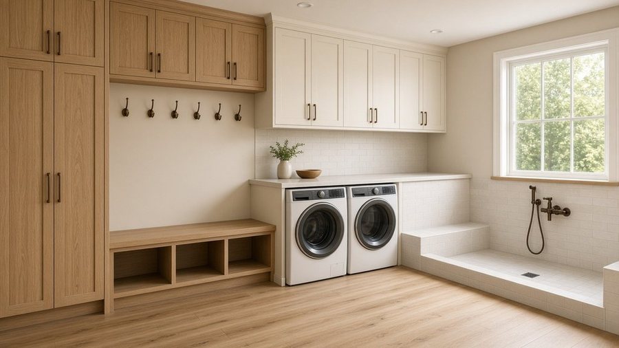 Mudroom, Laundry & Dog Wash