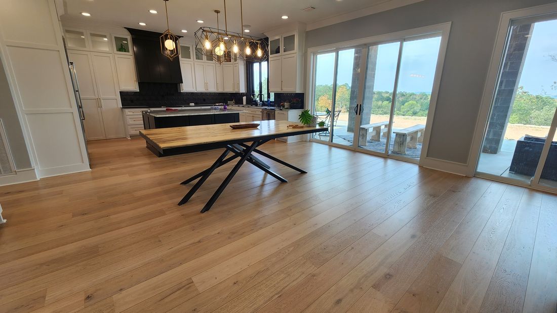 Completed Custom Estate Residence Furnished Dining and Gourmet Kitchen