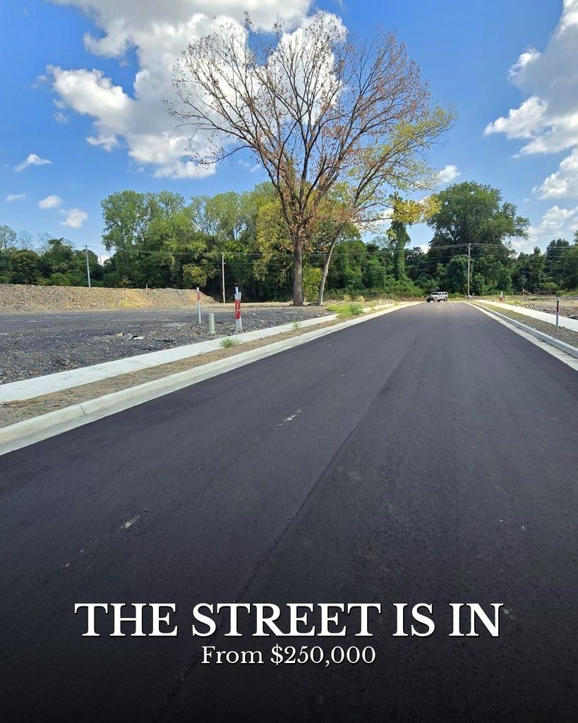 Real Paved Roadway at River Rock Estates